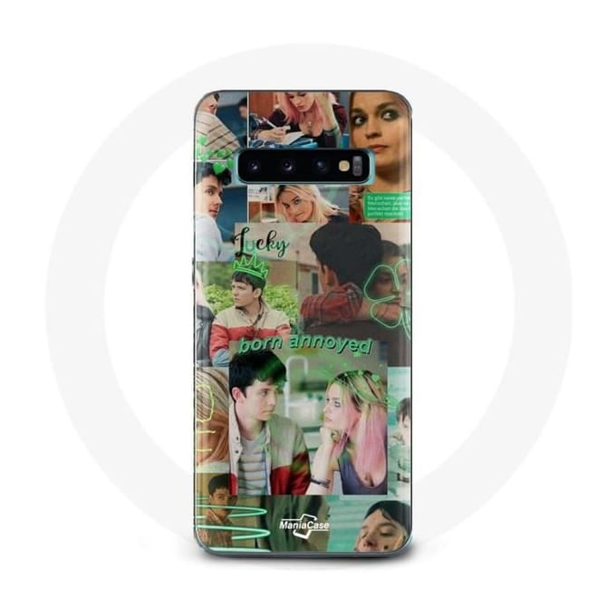 Coque - Samsung - Galaxy S10 Plus - Souple - Blanc - Sex Education