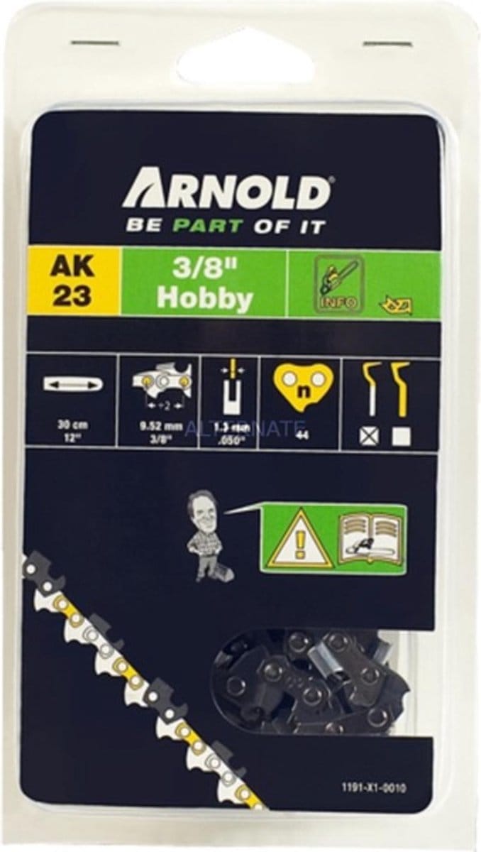 Arnold zaagketting 1,3 mm 3/8 Hobby 44 schakels