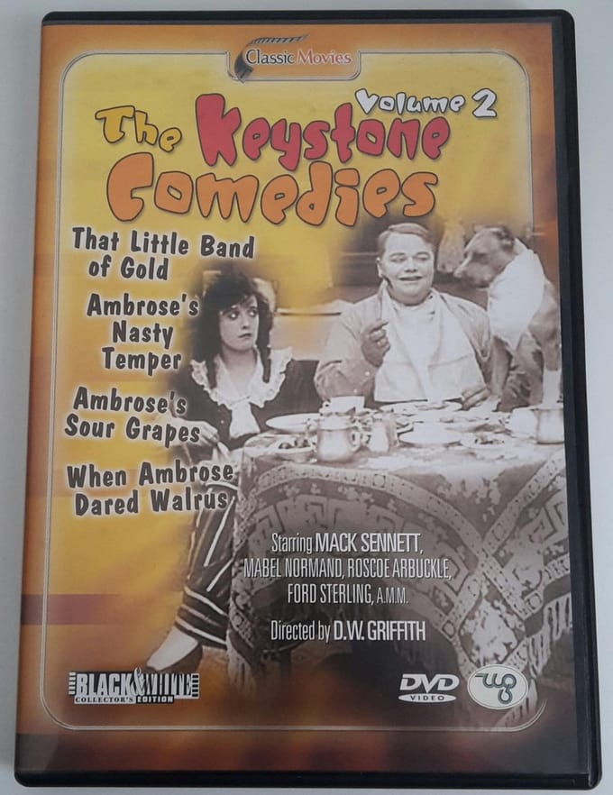 The Keystone Comedies Volume 2