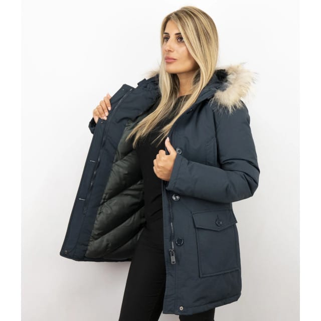Matogla Bontjassen winterjas wooly lang