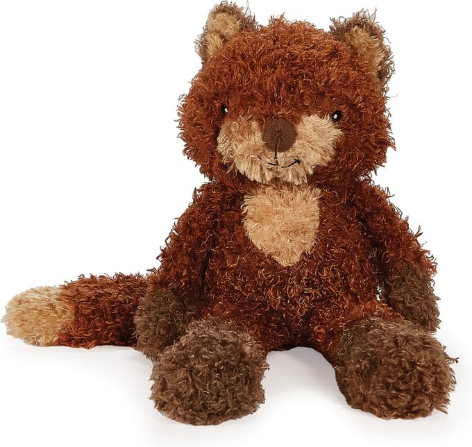 Bunnies By The Bay Foxy de Vos Knuffel - Knuffeldier - Geborduurde details - 35 cm - Bruin