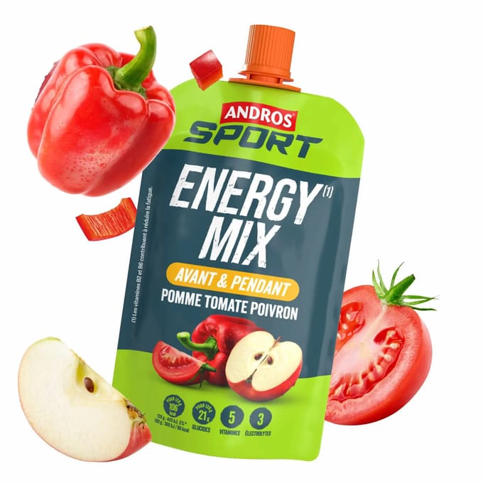 Energie drank Andros Sport Energy Mix Pomme Tomate Poivron