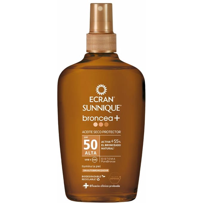 Zonneolie - Sun Lemonoil - SPF 50 - 200 ml - Waterdicht - UV-bescherming