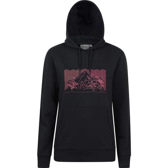 Mountain Warehouse Dames/Dames Ombre Hoodie (Zwart)