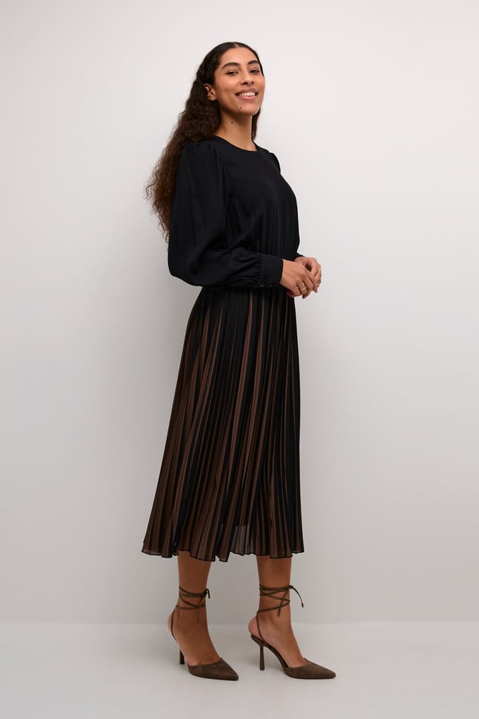Jersey jurk Relaxed fit Rain Drum black