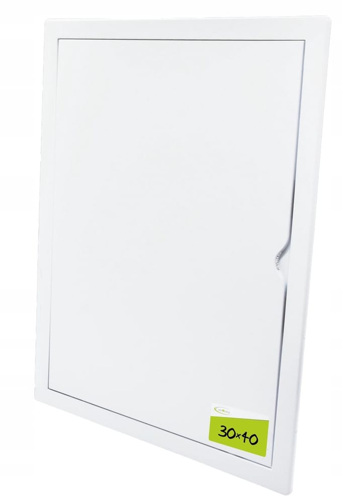 Wit Luik 30x40 cm ABS - Toegangsluik voor Ventilatie en Leidingen