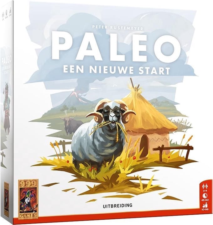999 Games - Paleo Uitbreiding: Een nieuwe start - Bordspel - Uitbreiding