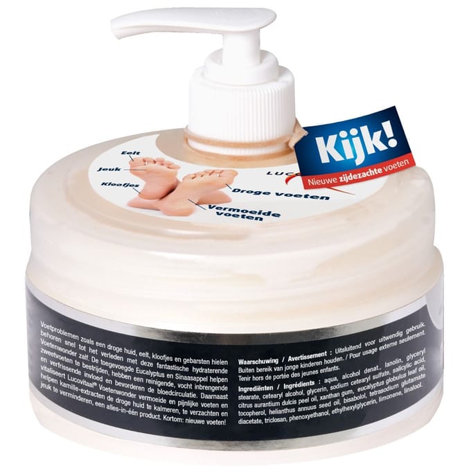 Lucovitaal Voetenwonder zalf 300 ml