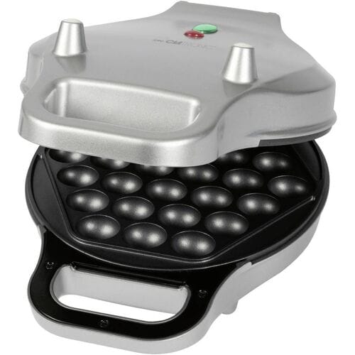 Clatronic WA 3772 - wafelijzer - bubbelwafels - zilver