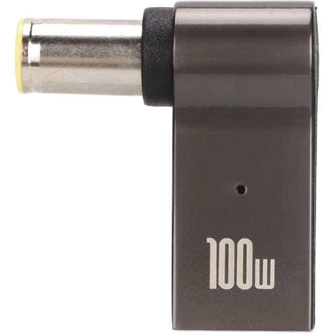 Type C Female Ingang naar DC Adapter Draagbare PD Adapter Type C Female naar 7.9x0.9mm Laptop Opladen black