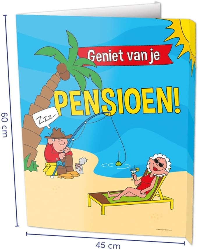 Paperdreams Window signs - Pensioen