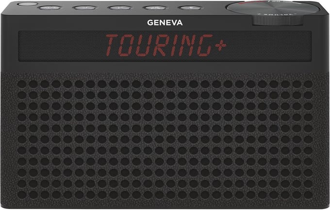 GENEVA Touring S+, DAB/DAB+/FM radio, zwart