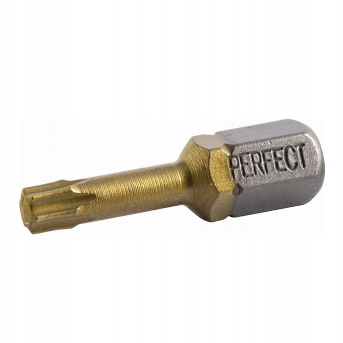 Stalco Torx T20 Titanium Bitset 2x 25mm 1/4" - Duurzame Kwaliteit