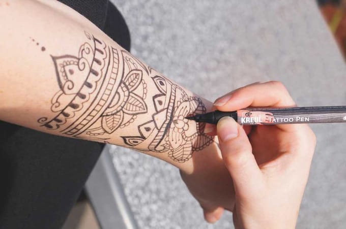KREUL Tattoo Pen, groen