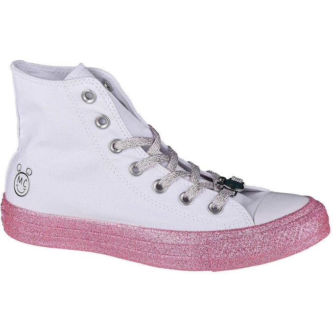 Converse X Miley Cyrus Chuck Taylor Hi All Star 162239C, Dames, Gymschoenen, wit 37 wit