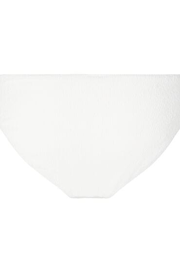 Hunkemöller Bikinibroekje Crinkle Wit