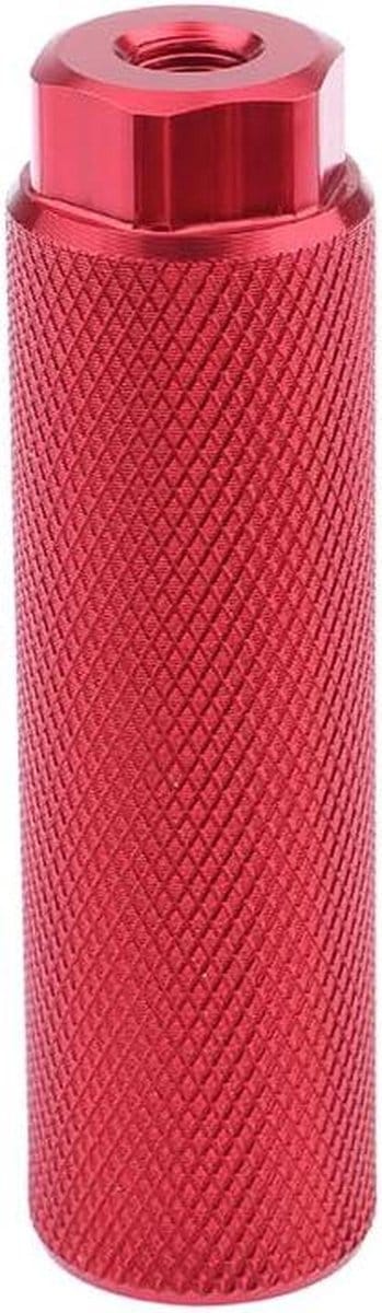 Fietspennen - Voetsteunen Fiets - BMX Rijden - Antislip Textuur - 3/8 Inch - Rood