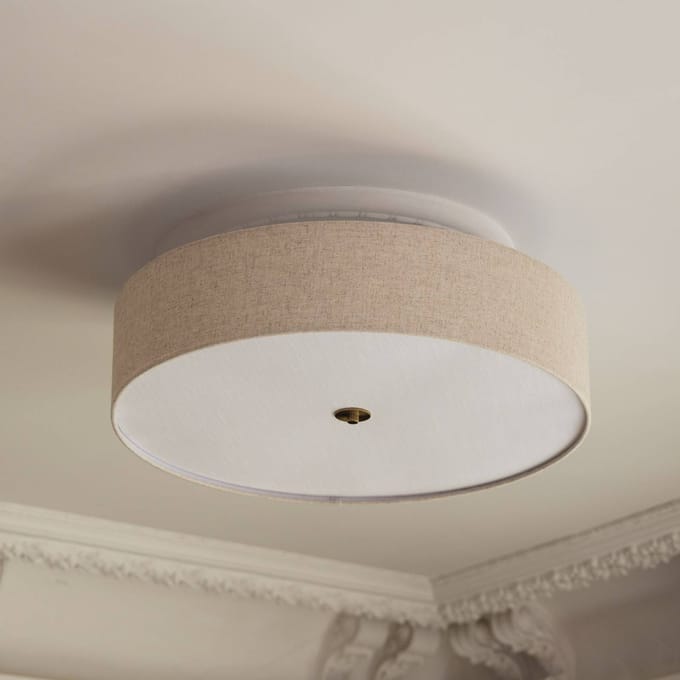Globen Lighting plafondlamp Noah Ø 65 cm beige