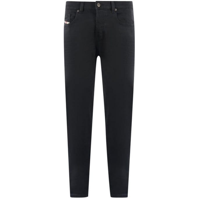Diesel Heren D-Viker Jeans (Zwart)