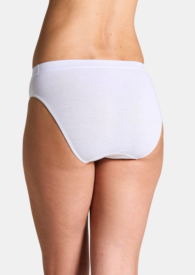 Set katoenen jazzpants - wit - Gr. 46 van Goldner Fashion