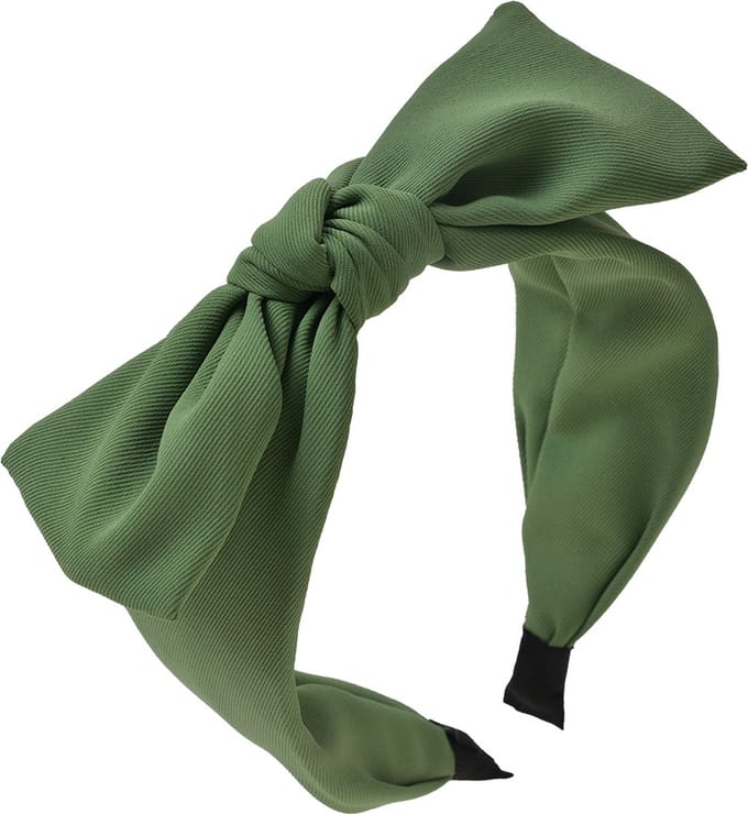 Clayre & Eef Haarband Dames Groen Synthetisch