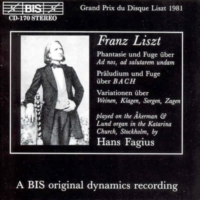 Hans Fagius - Liszt: Phantasy And Fugue On Ad Nos (CD)