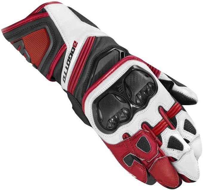 Bogotto Veloce Handschoenen Zwart Wit Rood - Handschoen