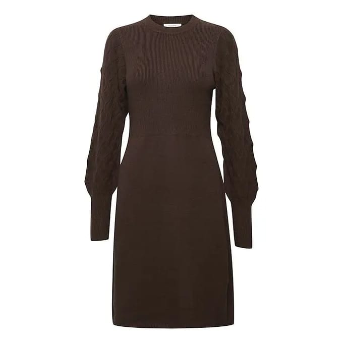 b.young - BYNONINA RIB DRESS 2 - Dames - Mini jurken
