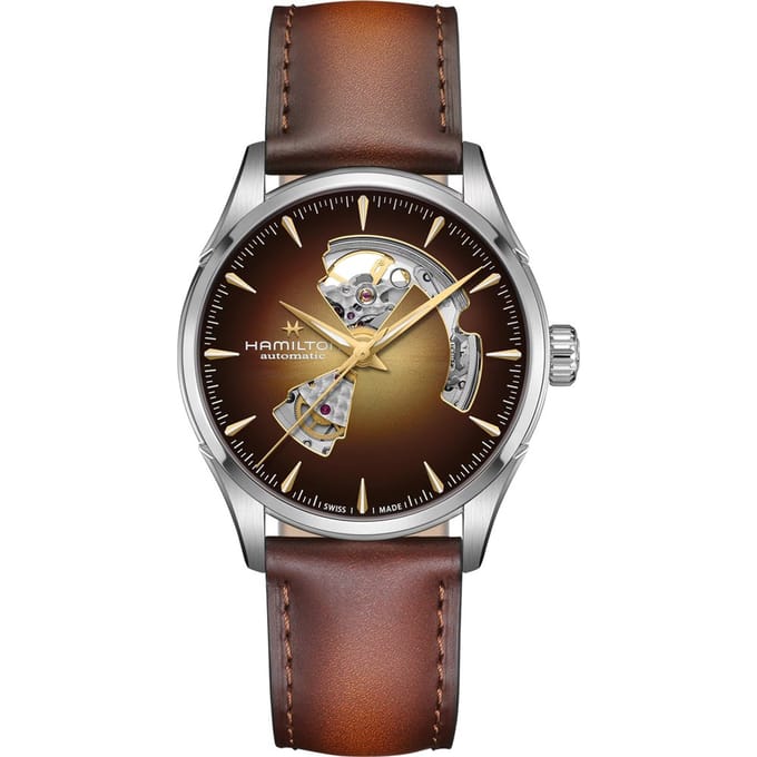Hamilton Open Heart H32705501 Jazzmaster Open Heart Horloge