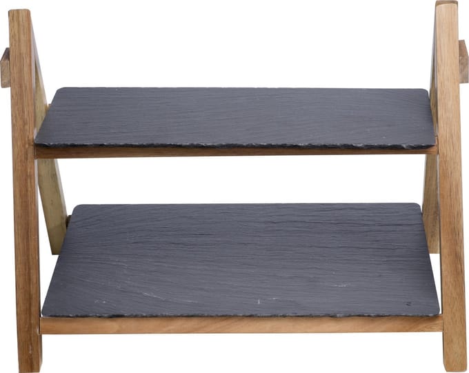 Cosy&Trendy Etagere - Leisteen - 36,5 x 42,5 x 8 cm