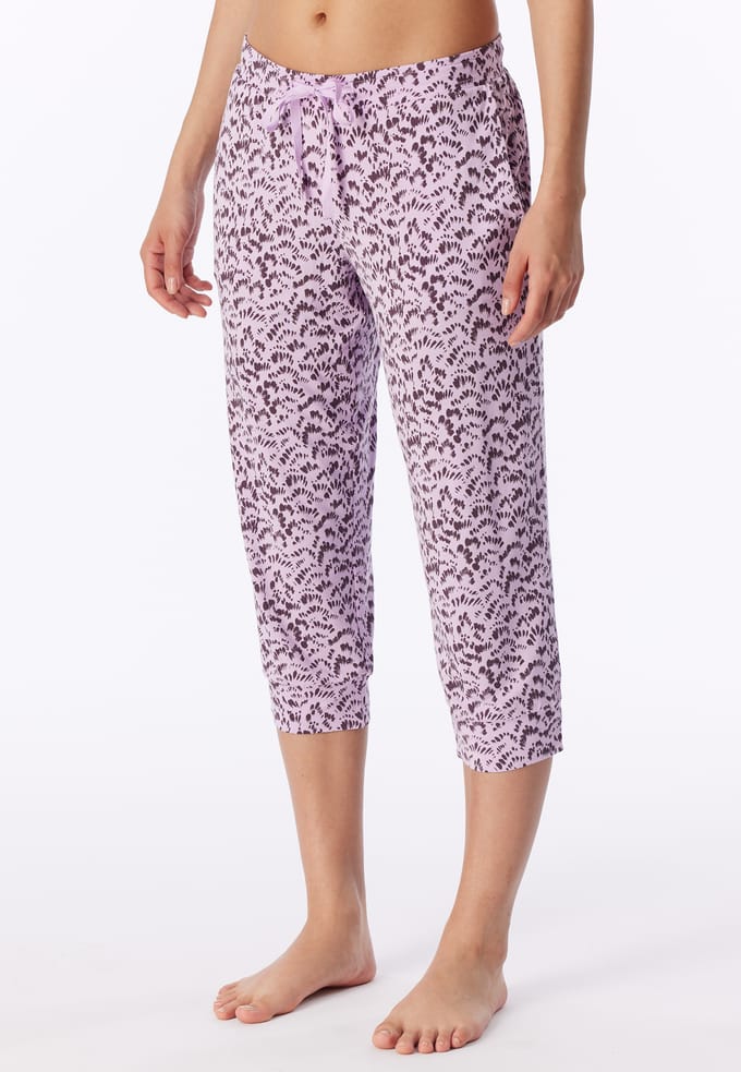 3/4-broek met manchetten en veren, multicolor - Mix+ Relax 34