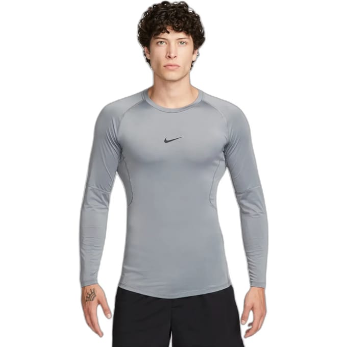 Nike Pro Dri-fit Training Lange Mouwen Grijs K084