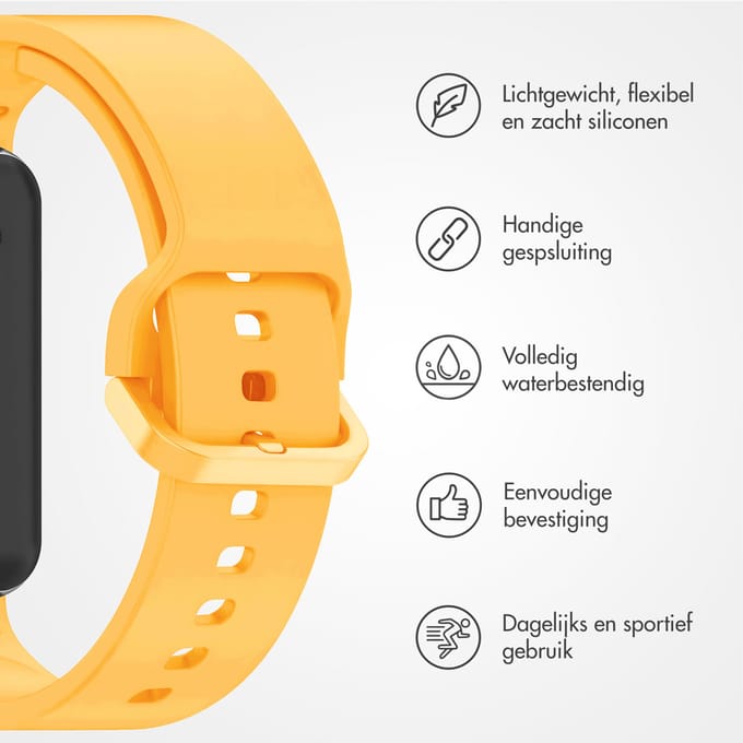 imoshion Siliconen bandje voor de Samsung Galaxy Fit 3 - Geel