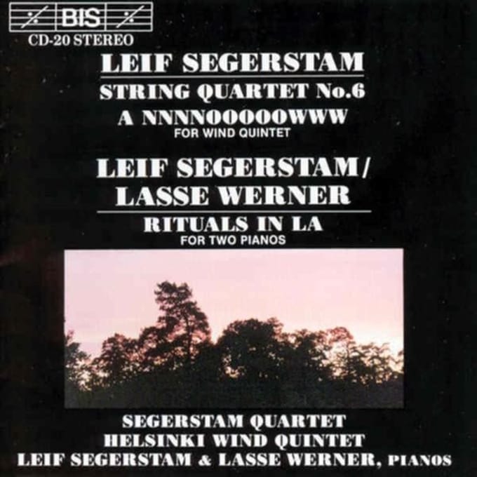 Segerstam Quartet - Segerstam: String Quartet No. 6 (CD)