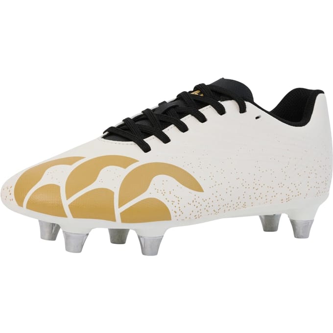 Canterbury Voetballaarzen voor kinderen (Wit)