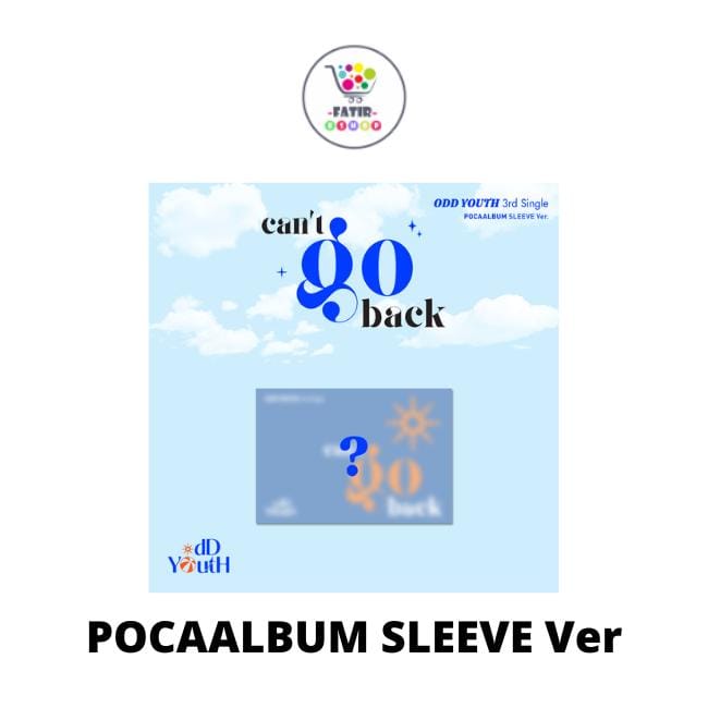 [Précommande] ODD YOUTH 3ème Single [can't go back] Version Pochette Pocabum. + Cadeau gratuit POCA ver. (CD X) white