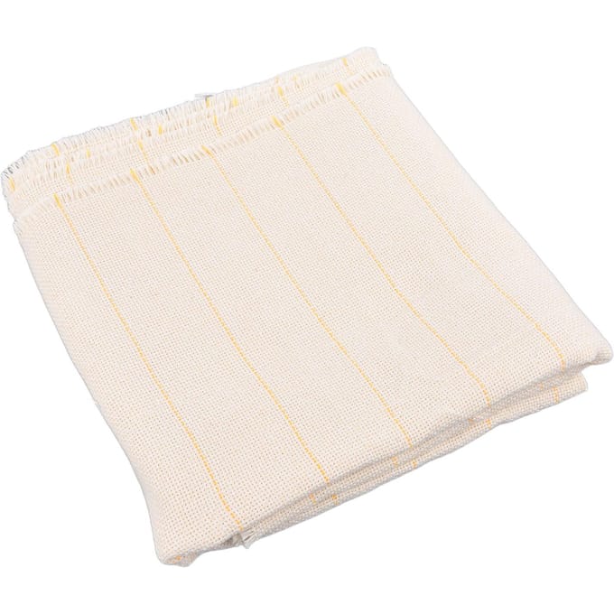 Tufting Doek Polyester Katoen Gemengd Deurbreedte Sterke Doek Gemakkelijk te Scheuren Wit Standaard Geel white