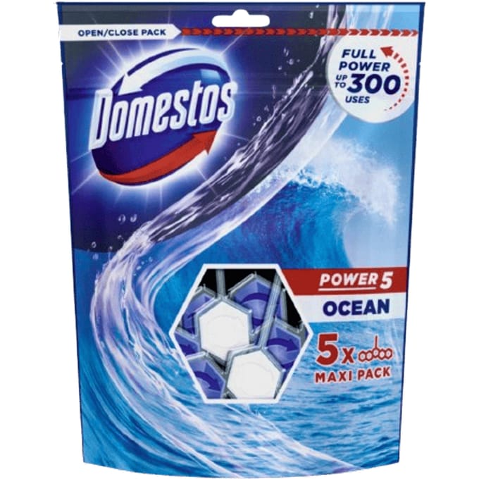Glorix Power 5 Rimblock Ocean 5 x 55 g 5 st