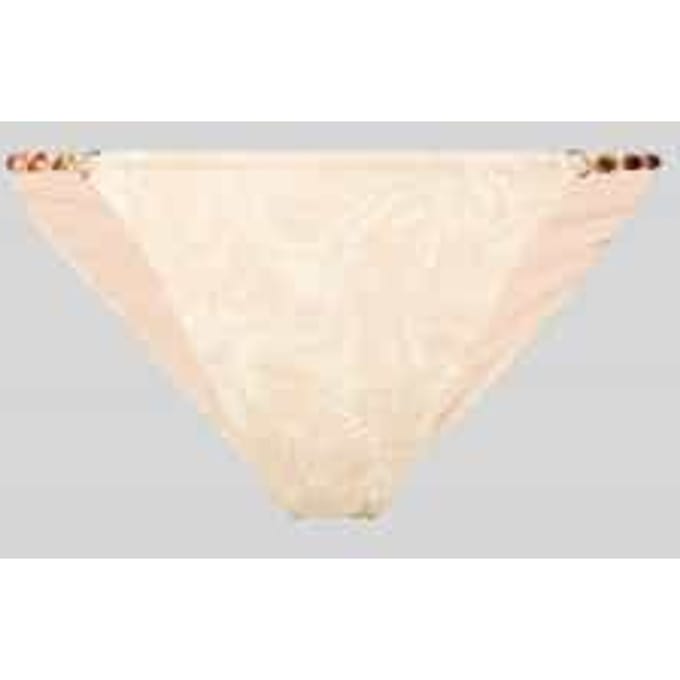 slim fit bikinibroekje met siersteentjes model 'Marina'