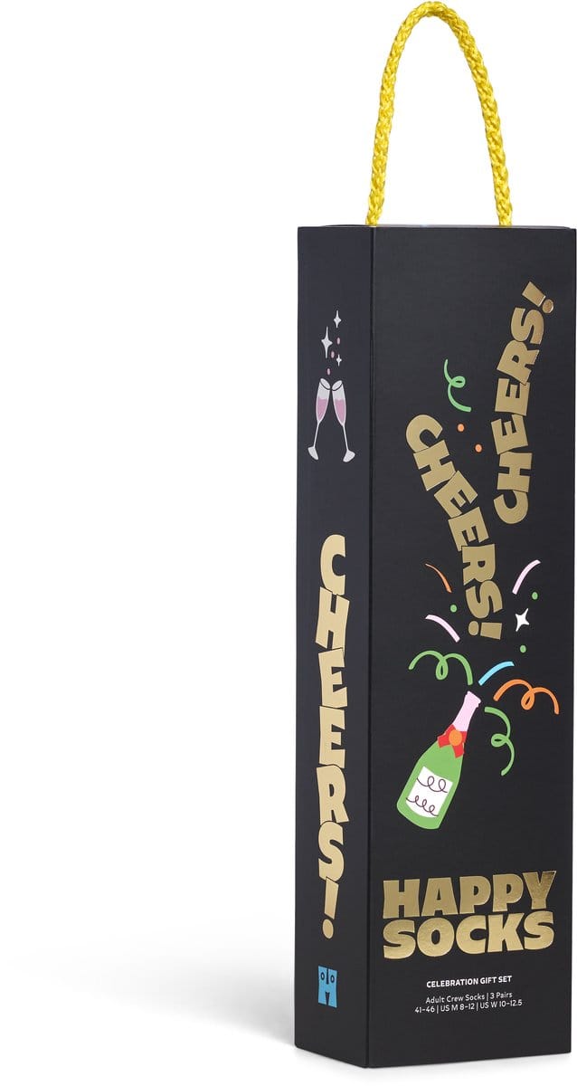 Happy Socks - 3-Pack Celebrations Socks Gift Set - Heren - Sokken mt 36-40
