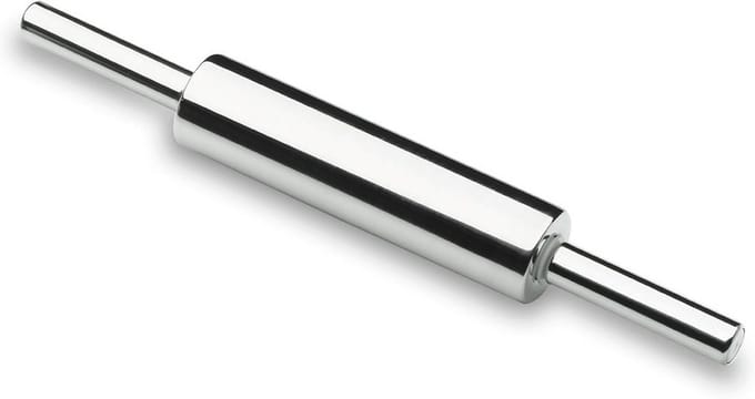 Roestvrijstalen deegroller 40 cm