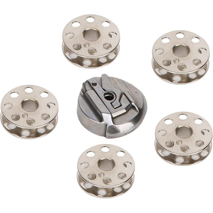 Spoel Shuttle Spoelhuis Naaimachine Accessoires voor Singer 221 222 301 gray
