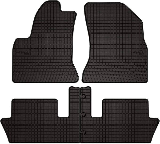 Wielganizator SolidPRO Series - Autovloermatten - Zwart - Perfecte Pasvorm