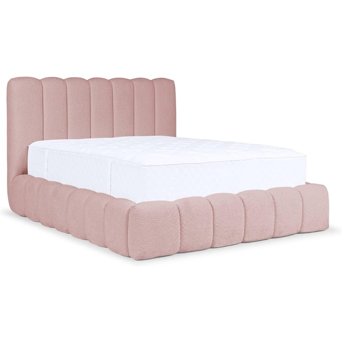 Bedframe Cisco bouclé met opbergruimte 160 x 200 cm | NADUVI Collection
