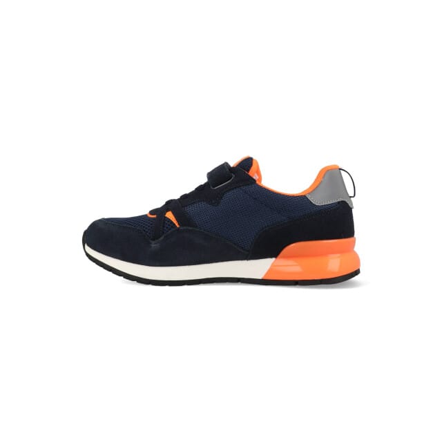 Replay Shoot Jr11 Sneakers Jongens - Leren Sneaker - Blauw - Maat 30