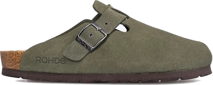 Rohde Sunnys - dames slof - groen - maat 41 (EU) 7.5 (UK)