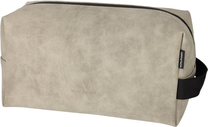 NORLÄNDER Nubuck Toilettas 2.0 Taupe