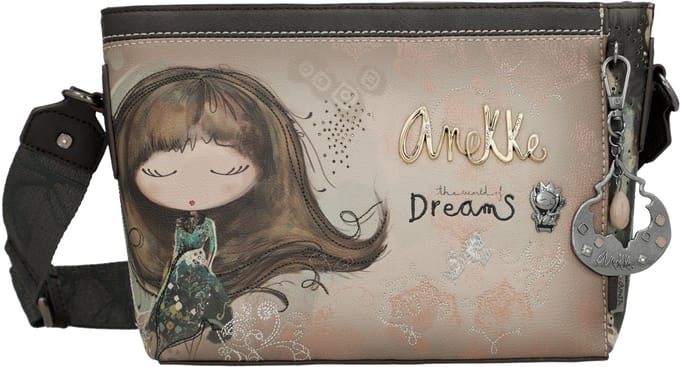 Anekke schoudertas Real Crossbody Bag Multicolor veelkleurig