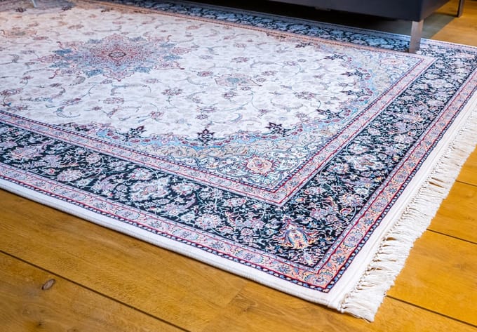 SusaStyle Perzisch Vloerkleed – Nora Cream – Tapijt 250 x 350 cm