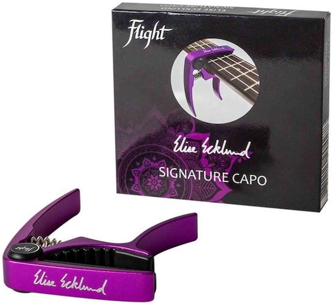 Flight Ukelele Capo - Elise Ecklund Signature Series - Paars